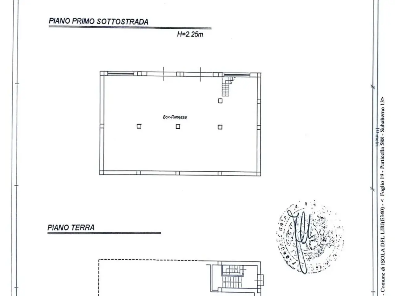 Locale commerciale in Via Lungoliri Pirandello, Isola Del Liri, {3} - Planimetria 1