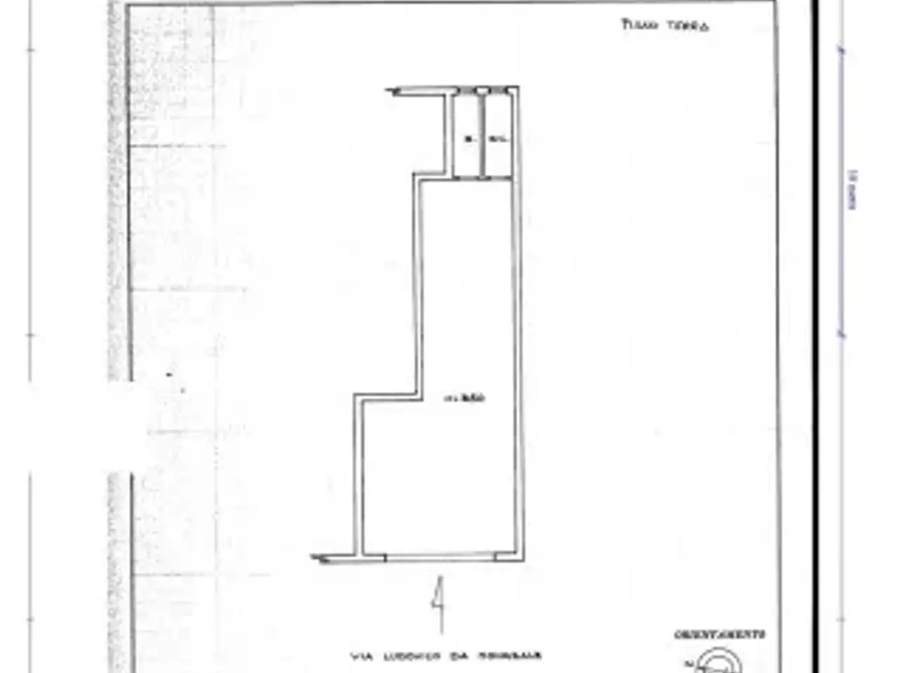 Centro estetico in Via Ludovico di Monreale, Roma, {3} - Planimetria 1