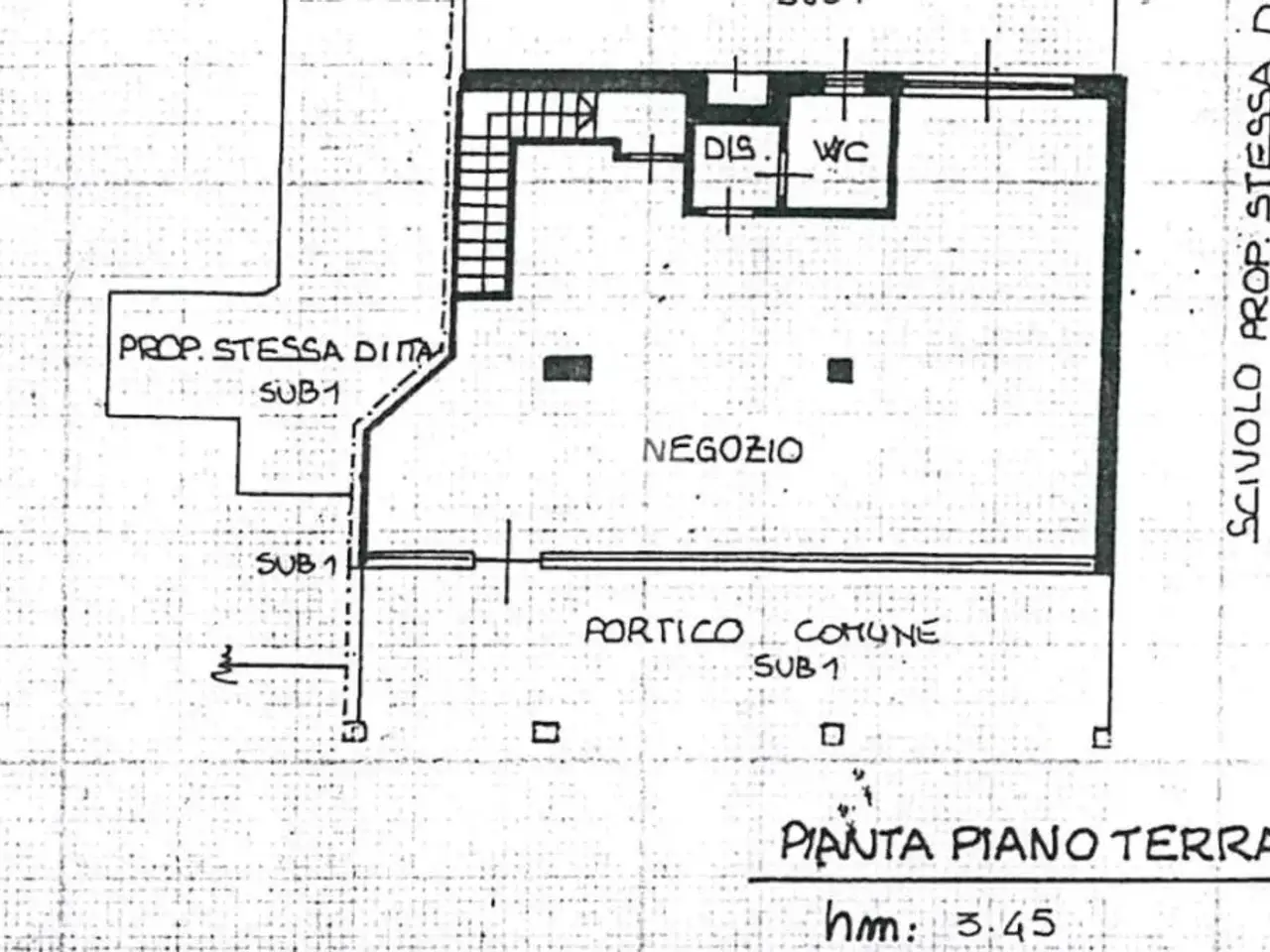 Negozio in Via Venezia 95, Legnano, {3} - Planimetria 1