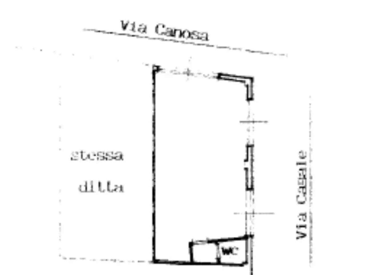 Negozio in Via Canosa, Barletta, {3} - Planimetria 1