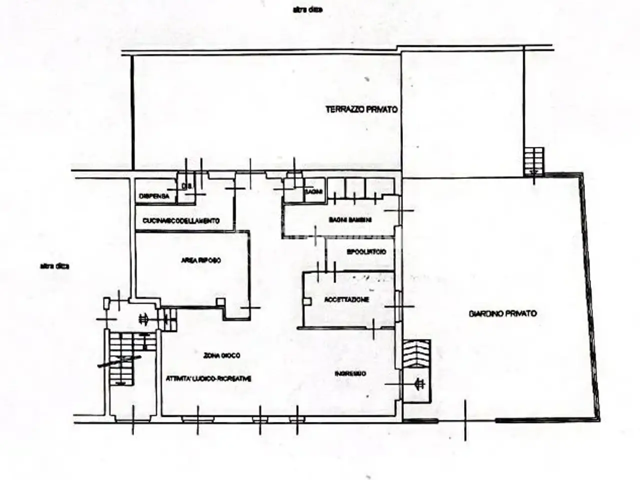 Palazzina commerciale in Via (Oglianico) Via Tolosano, Oglianico, {3} - Planimetria 1