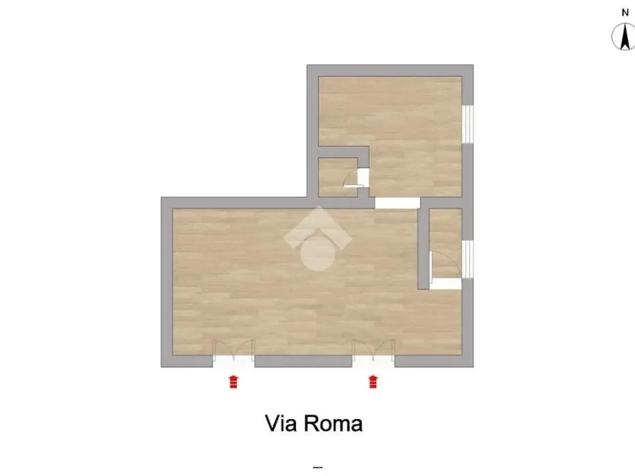 Negozio in Via Roma 121, Volla, {3} - Planimetria 1