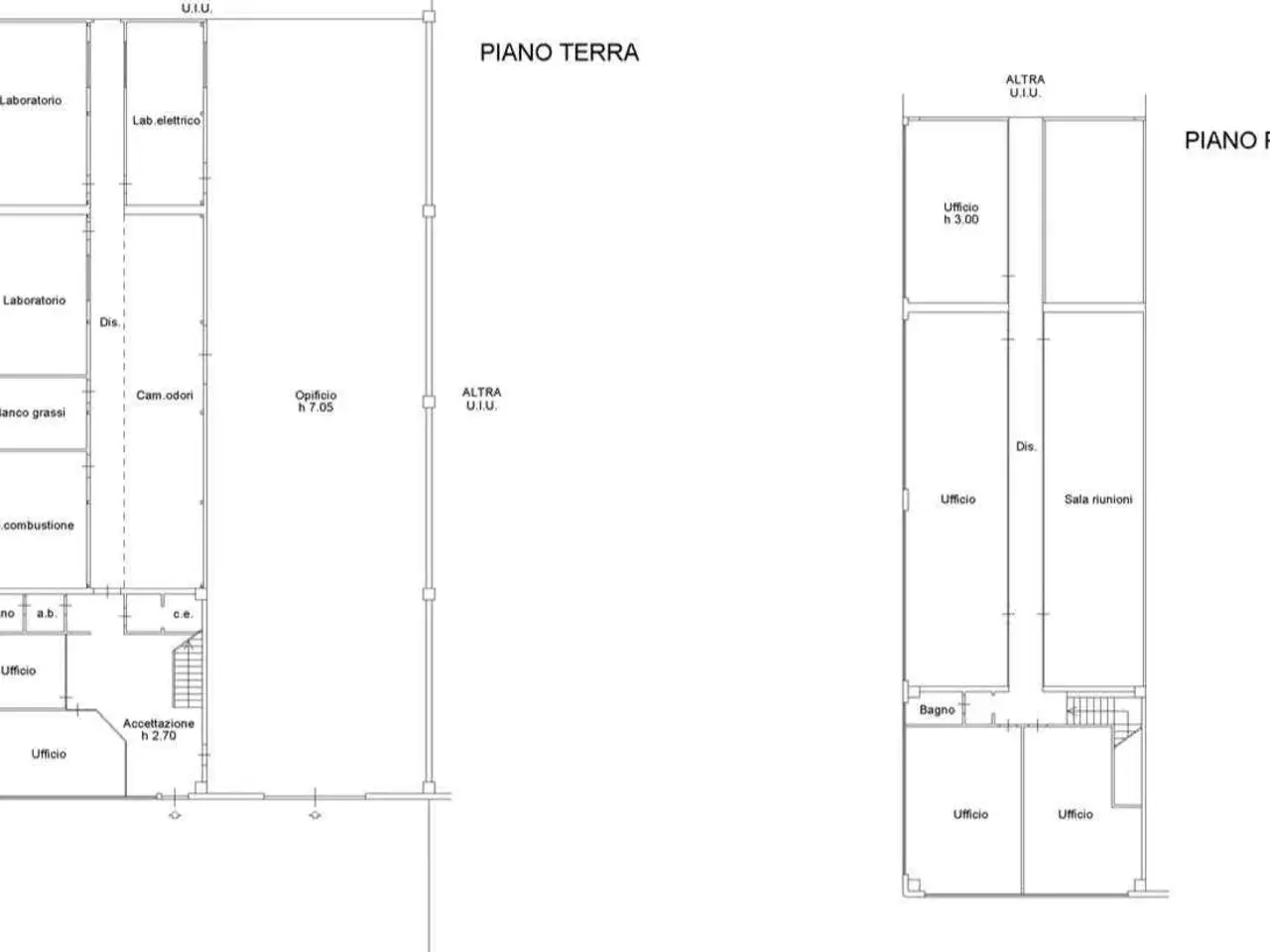 Capannone in Via d' Antona  26, Chiaravalle, {3} - Planimetria 1