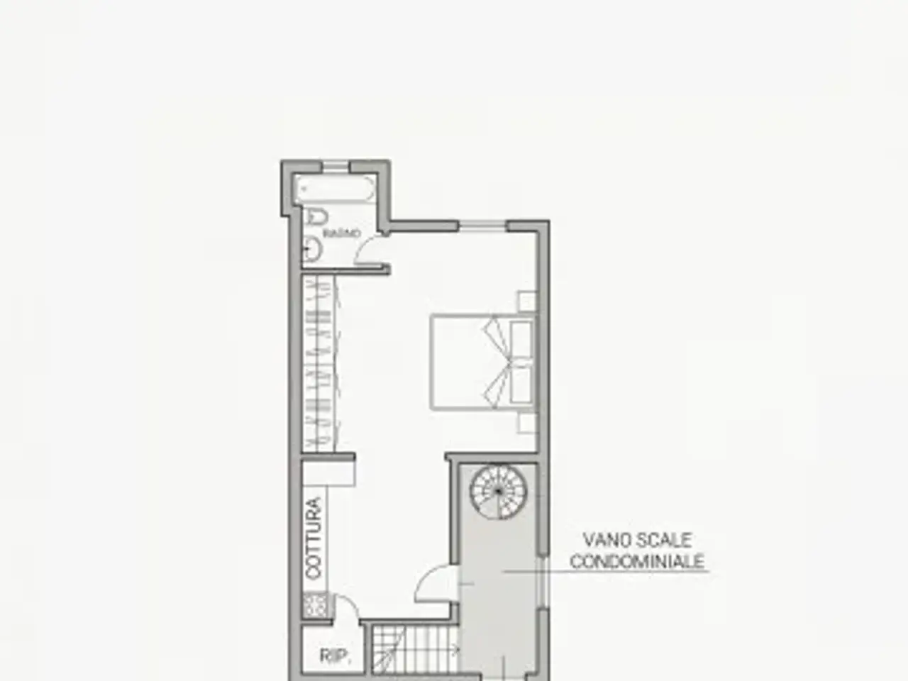Bed & Breakfast in Via Giovanni da Verrazzano 2, Firenze, {3} - Planimetria 1