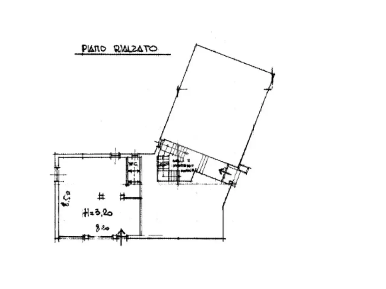 Negozio in Via Camillo Benso Cavour, Botticino, {3} - Planimetria 1