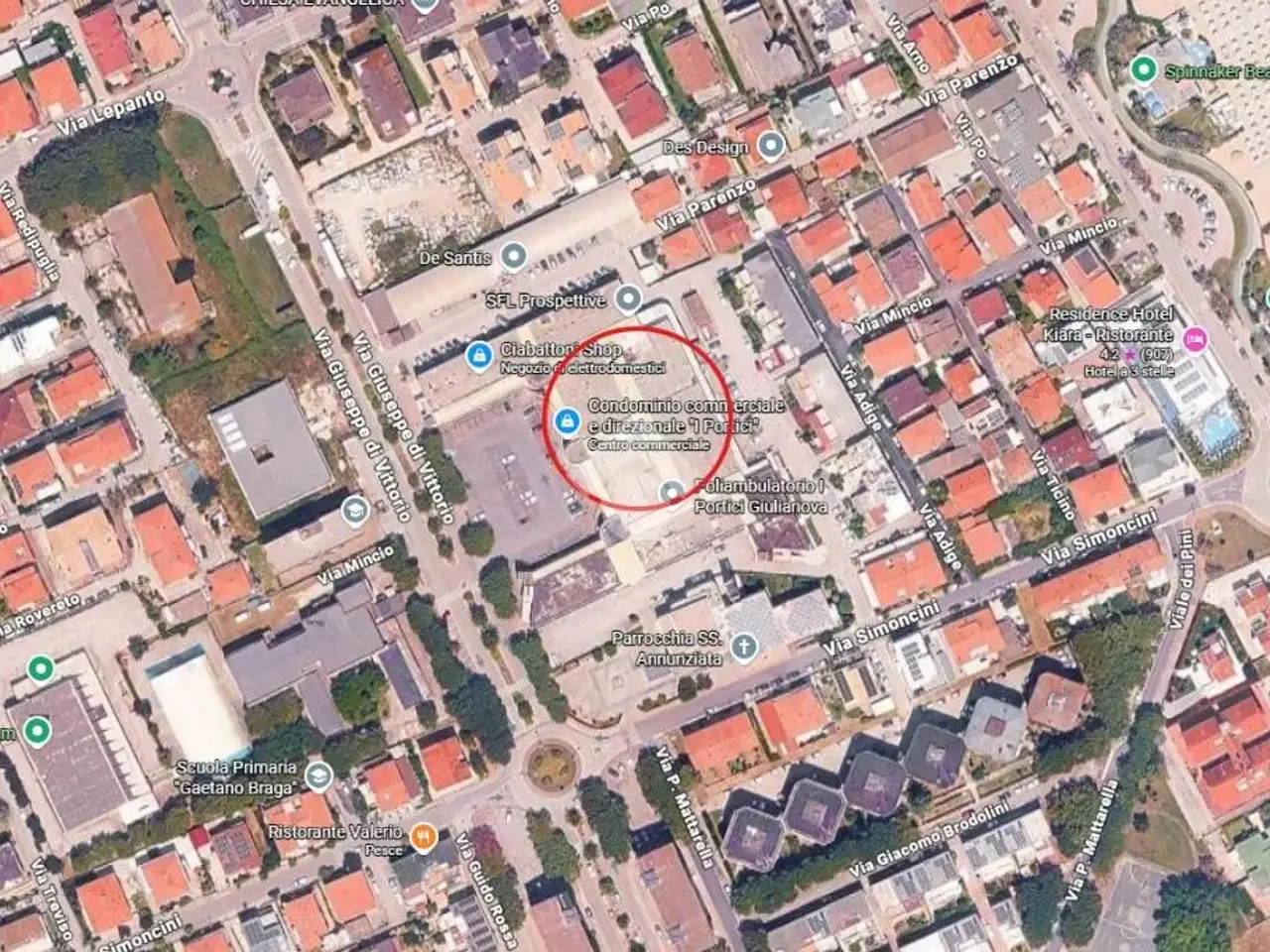 Negozio in Via Giuseppe di Vittorio 1, Giulianova, {3} - Planimetria 1