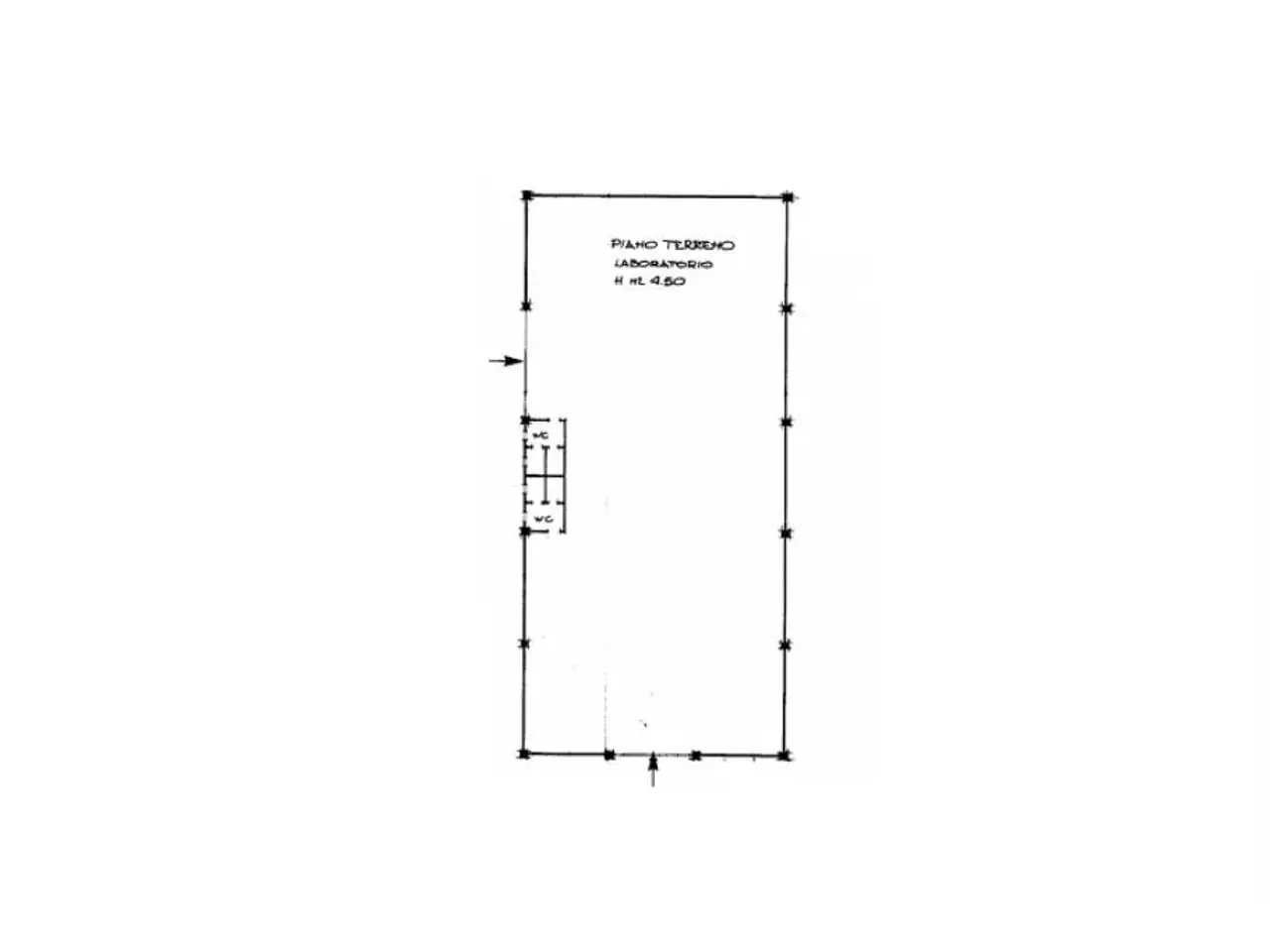 Capannone in Via Pastore Giulio 4, Cavaglia', {3} - Planimetria 1