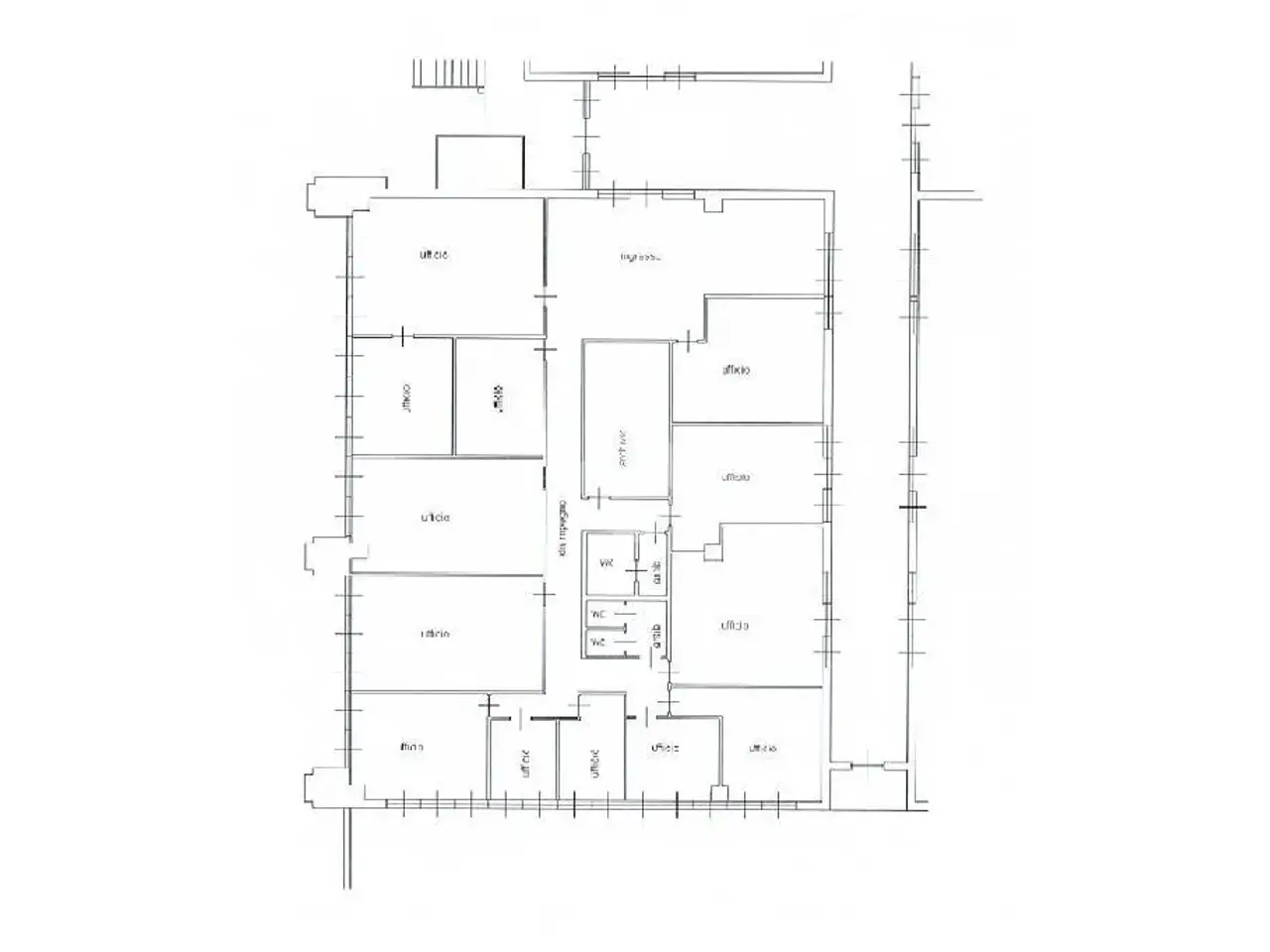Negozio in Via Milano, Osio Sotto, {3} - Planimetria 1