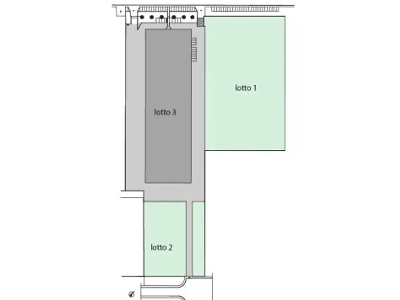 Capannone in , Spilimbergo, {3} - Planimetria 1
