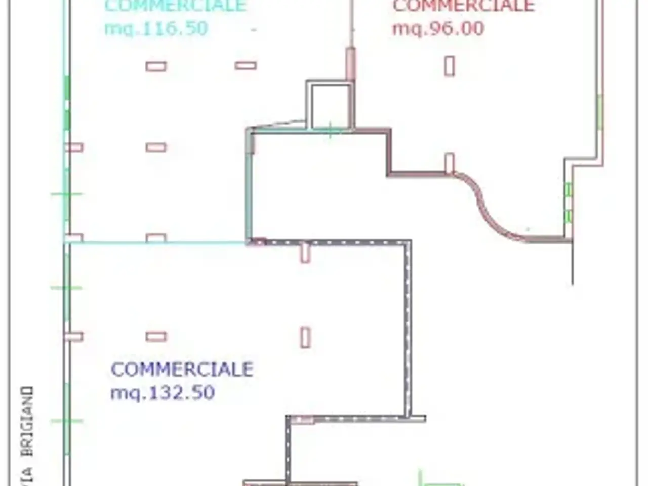 Negozio in Via Colonnello Francesco Bertè, Milazzo, {3} - Planimetria 1