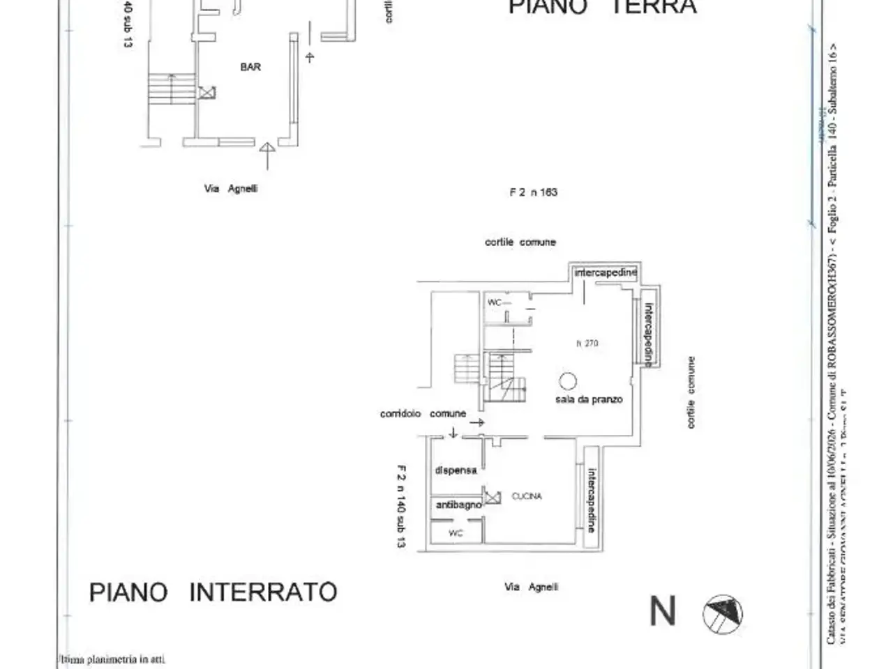 Negozio in Via Agnelli 6, Robassomero, {3} - Planimetria 1