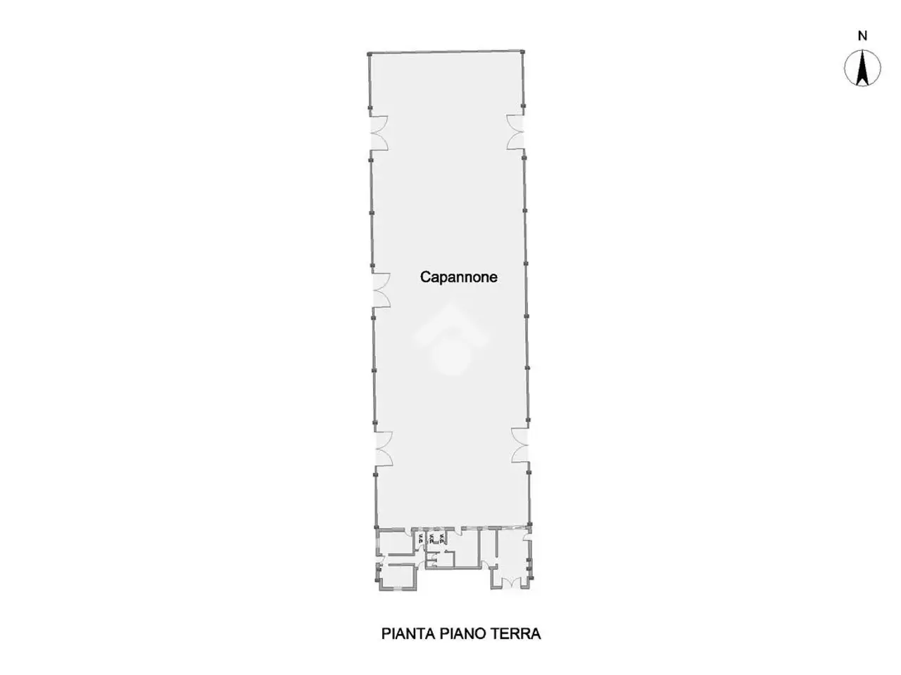Capannone in Via Nazionale Adriatica Sud 10, Silvi, {3} - Planimetria 1