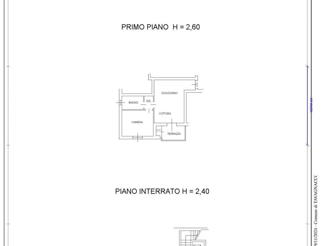 Bilocale in vendita, Via della Roggia, Tavagnacco - Planimetria 1