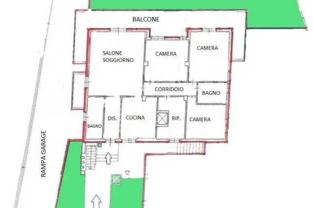 Apartament in Via Napoli, Grottammare - Photo 1