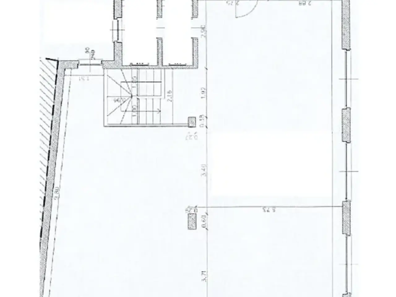 Negozio in Via per Grumello 1, Bergamo, {3} - Planimetria 1
