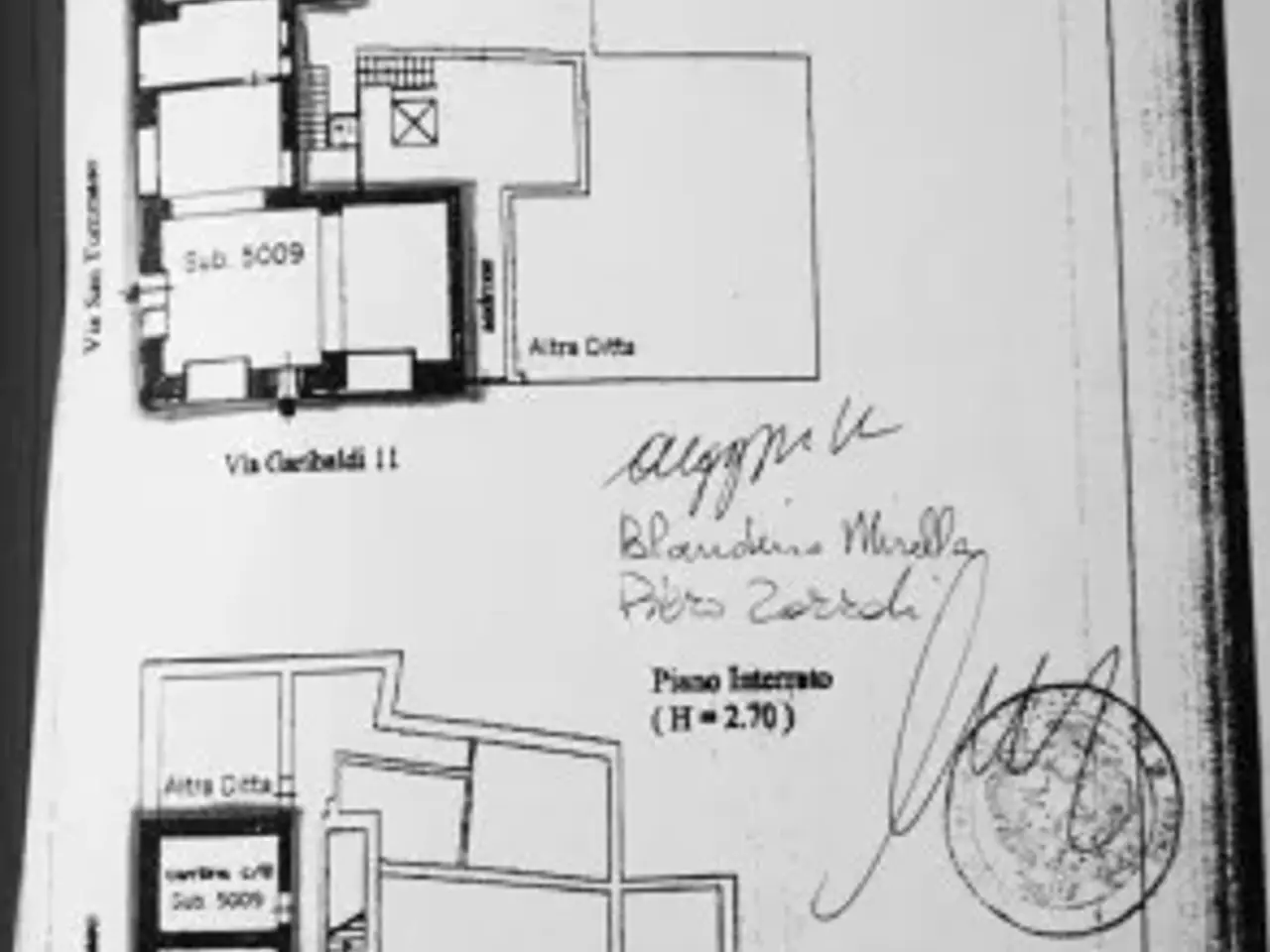 Negozio in Via Giuseppe Garibaldi 11, Torino, {3} - Planimetria 1