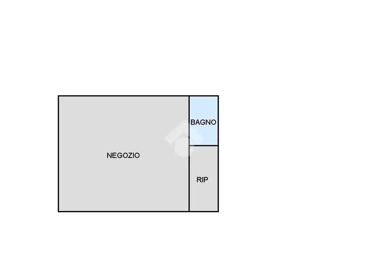 Ufficio in Via Solferino E San Martino 33, Roverbella, {3} - Planimetria 1