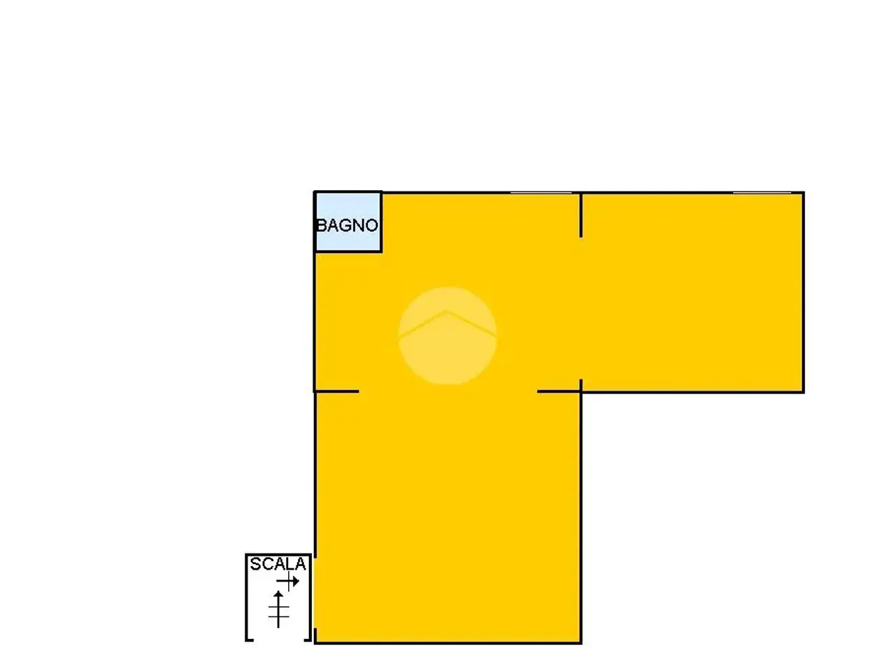 Magazzino in Via Brindisi 14, Napoli, {3} - Planimetria 1