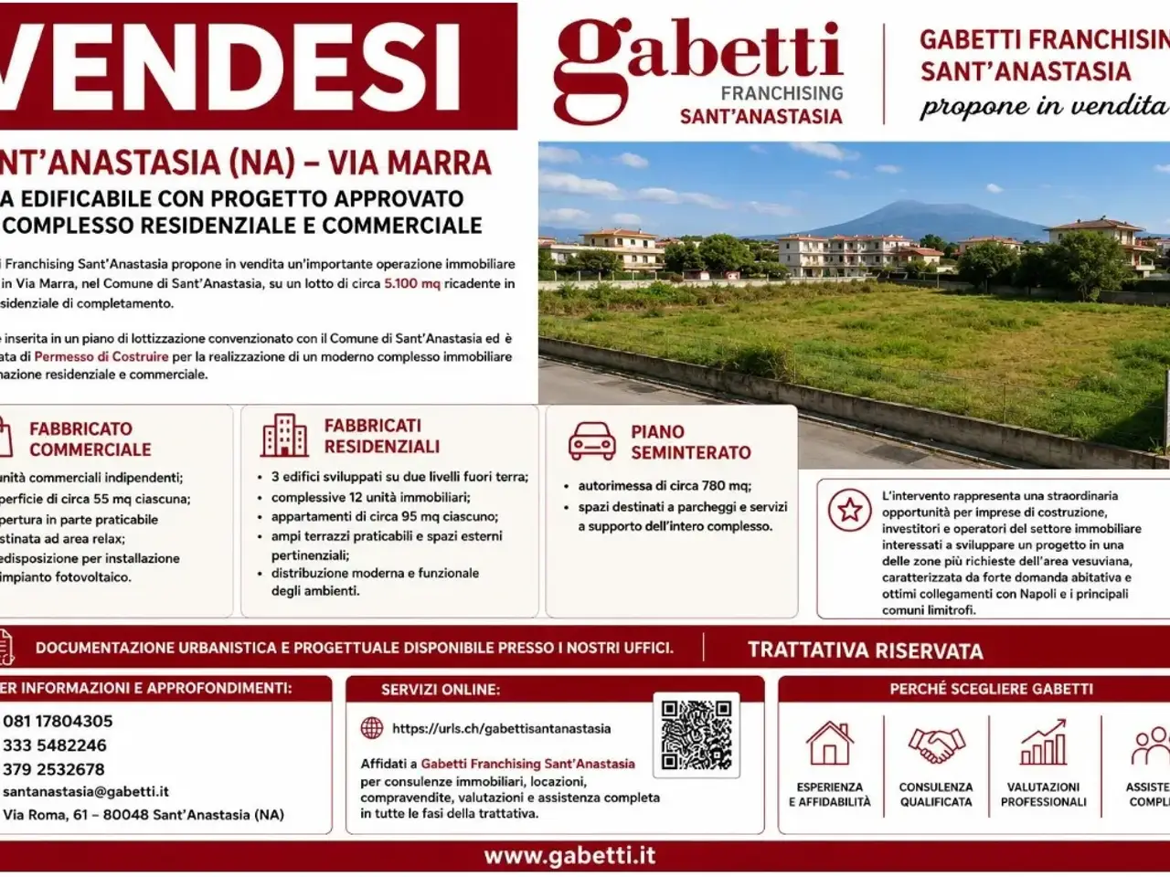 Palazzina commerciale in Via Marra Snc, Sant'Anastasia, {3} - Foto 1