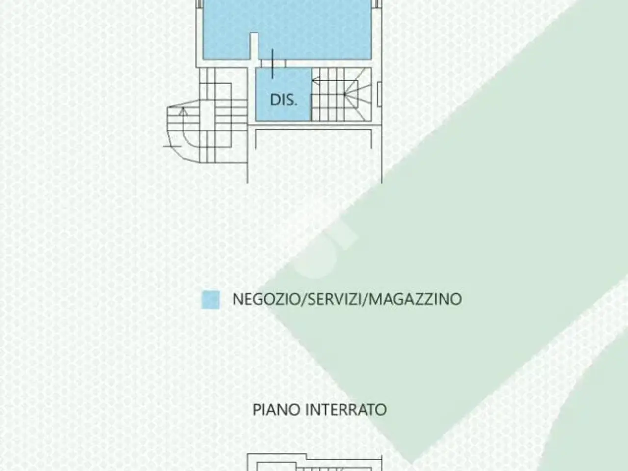 Negozio in Via Donizetti 36, Rho, {3} - Planimetria 1