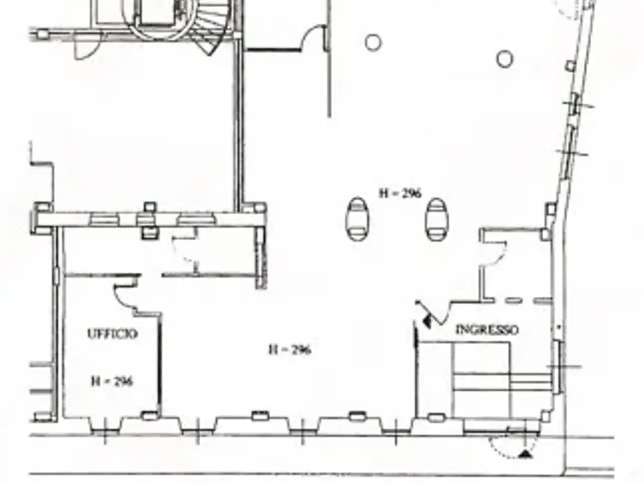 Filiale bancaria in Via Roma 4, Chieri, {3} - Planimetria 1