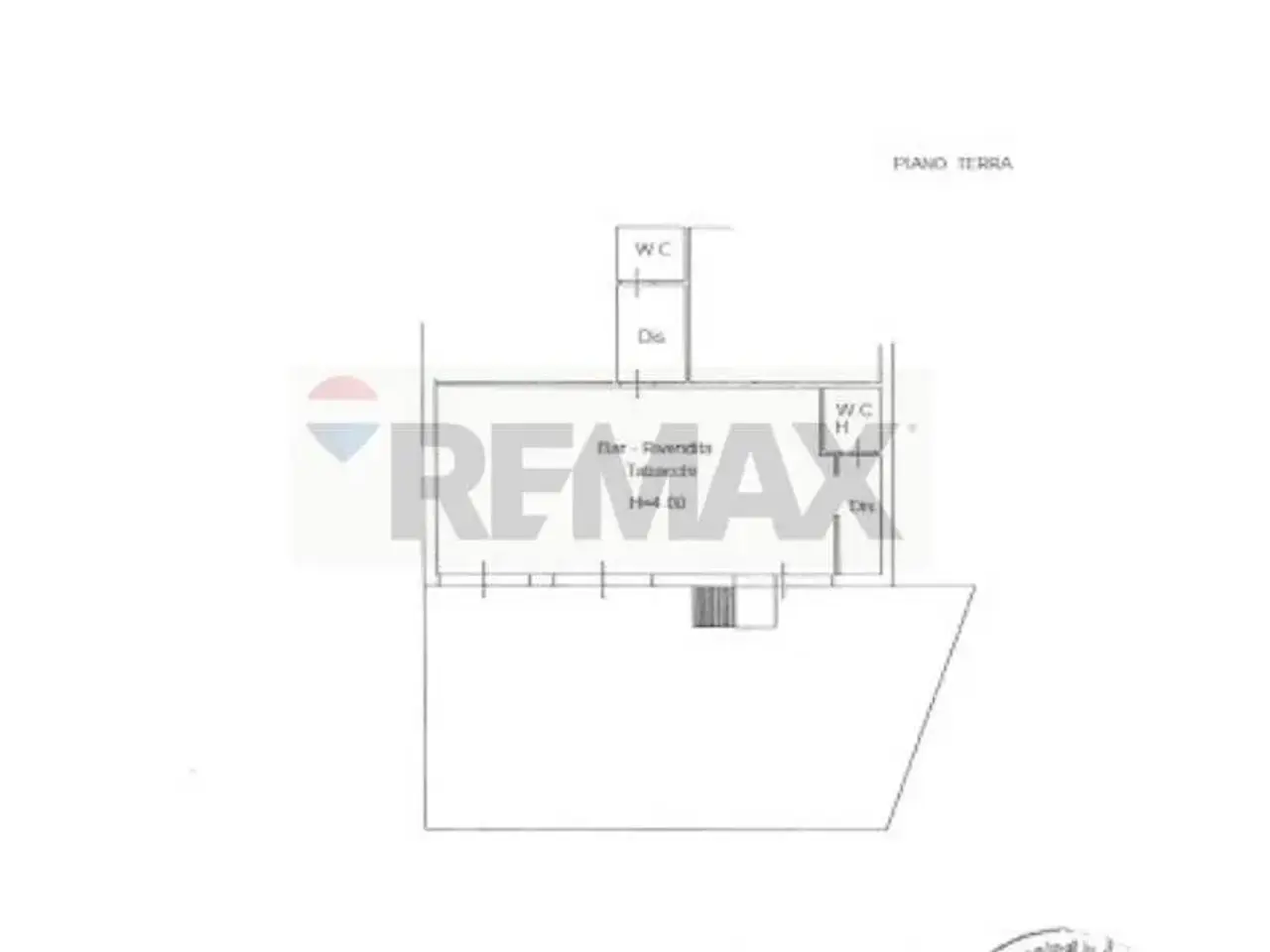 Esercizio commerciale in Via Servi di Maria Snc, Siracusa, {3} - Planimetria 1