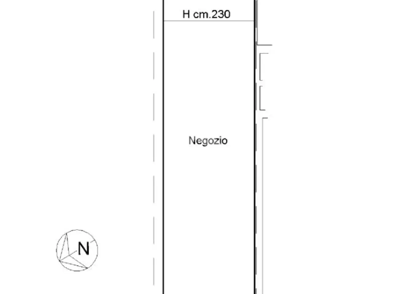 Negozio in , Carpi, {3} - Planimetria 1
