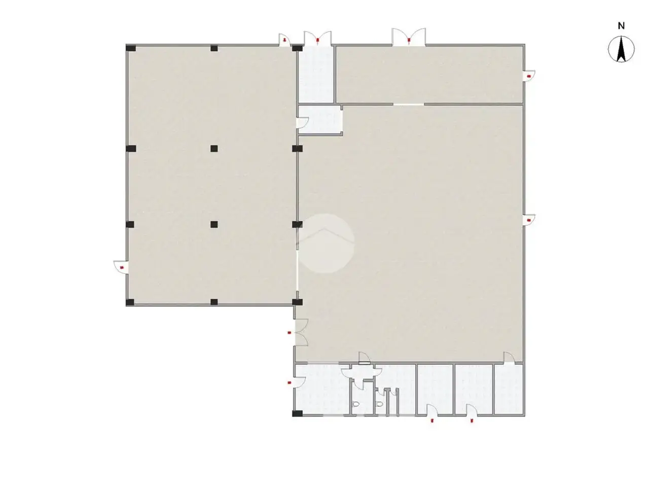 Capannone in Strada Colonna 36, Castelbelforte, {3} - Planimetria 1