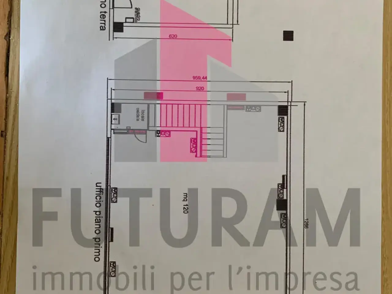 Ufficio in Rossini, Abano Terme, {3} - Planimetria 1