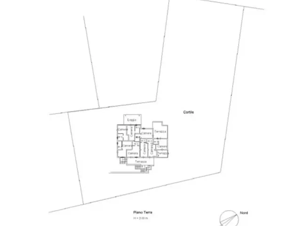Albergo in , Arbus, {3} - Planimetria 1