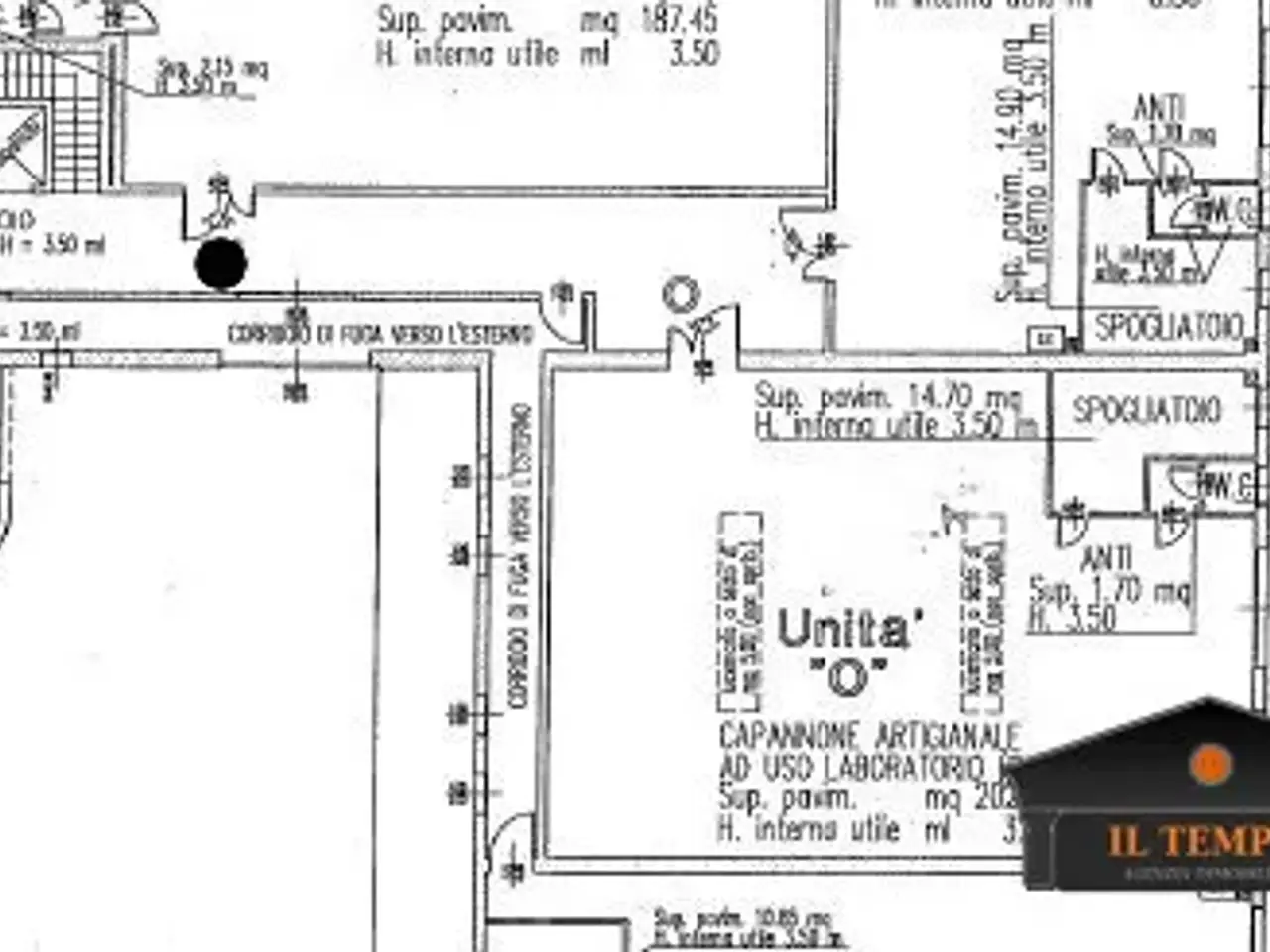 Capannone in Via Saviabona, Vicenza, {3} - Planimetria 1