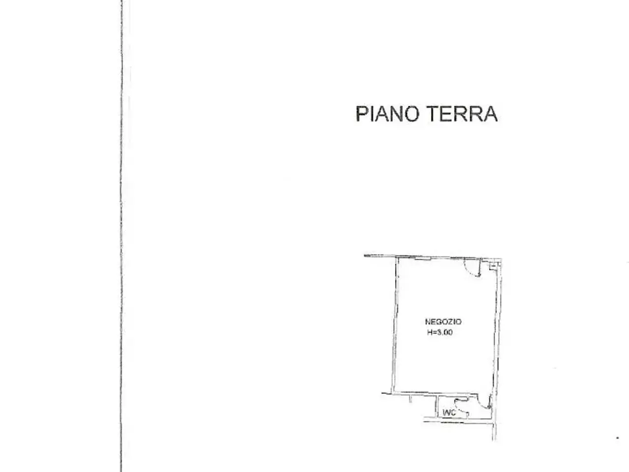Negozio in Via Enrico Mattei 13, Poncarale, {3} - Planimetria 1