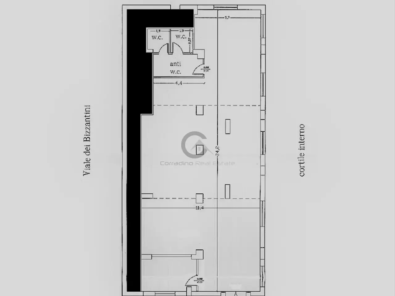 Ufficio in , Catanzaro, {3} - Planimetria 1