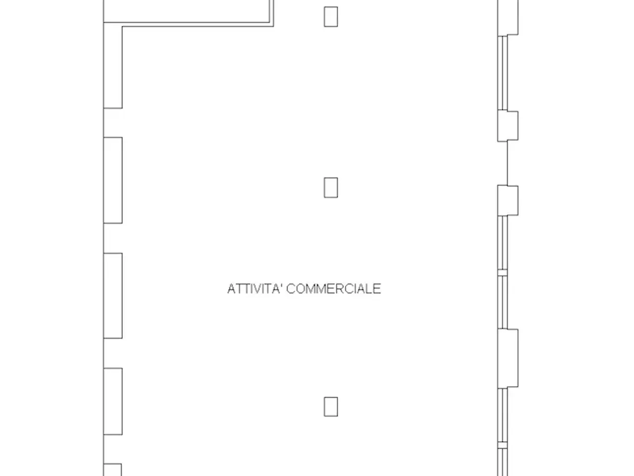 Ufficio in Viale Bovio, Cesena, {3} - Planimetria 1