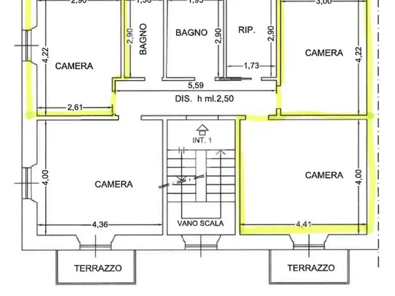 Negozio in Via Sanpierdicanne, Chiavari, {3} - Planimetria 1