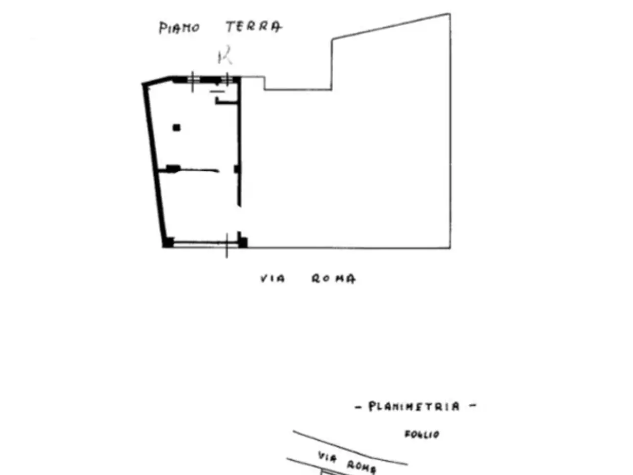 Palazzina commerciale in Via Roma 29, Valduggia, {3} - Planimetria 1