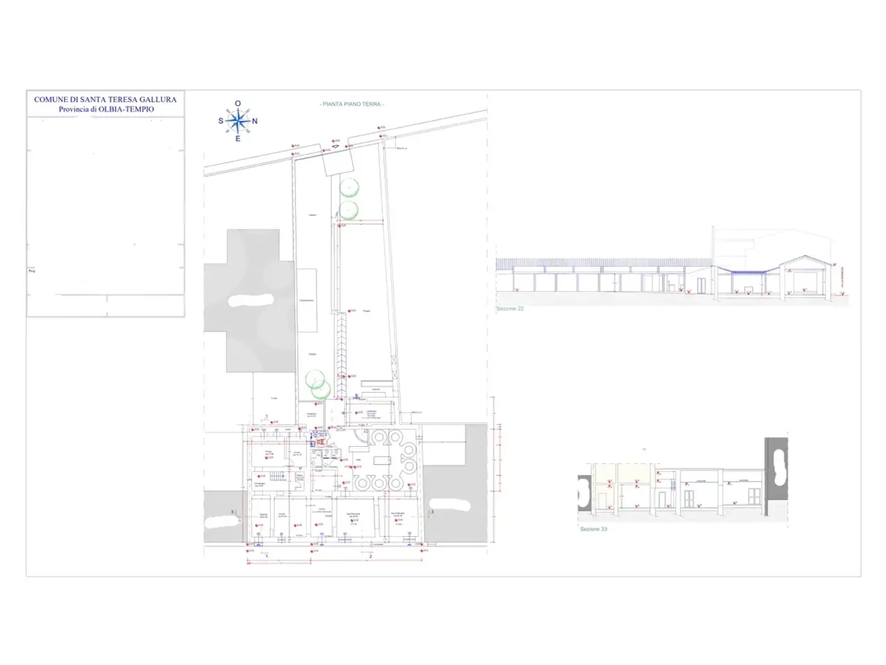 Negozio in Via Valle d'Aosta  1, Santa Teresa Gallura, {3} - Planimetria 1