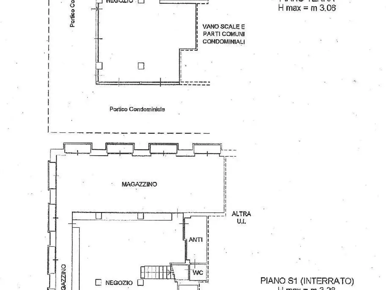 Negozio, Udine - Planimetria 1