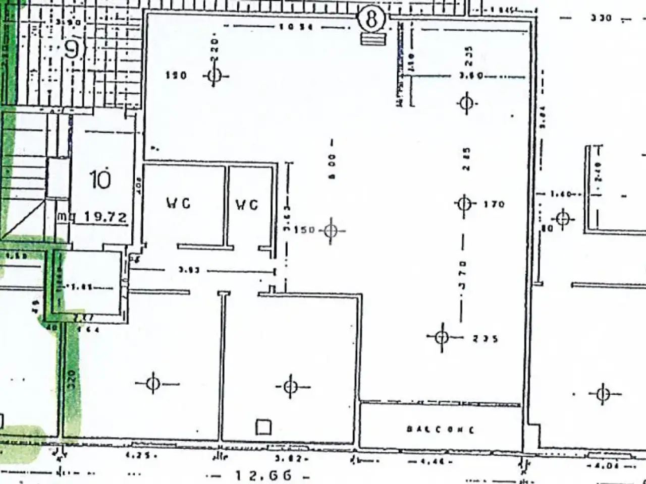 Ufficio in Via Armando Diaz 15, Brescia, {3} - Planimetria 1