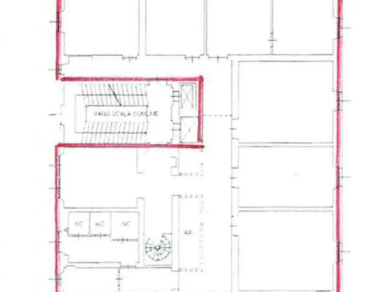 Ufficio in Piazza San Bernardo, Roma, {3} - Planimetria 1