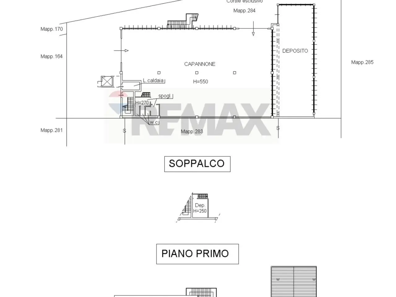 Capannone in , Truccazzano, {3} - Planimetria 1