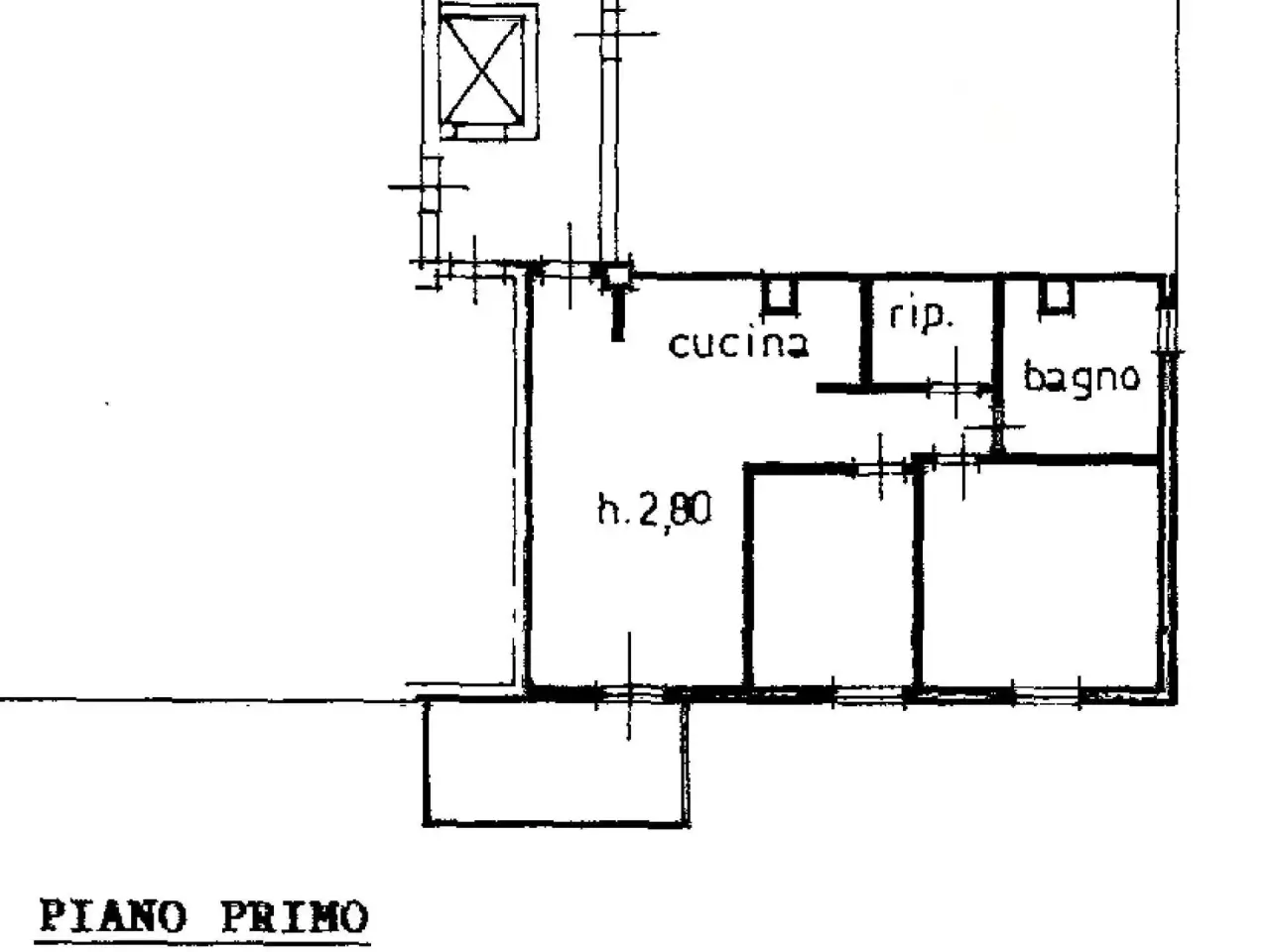 Quadrilocale in vendita, Via Bellocchi, Fabriano - Planimetria 1