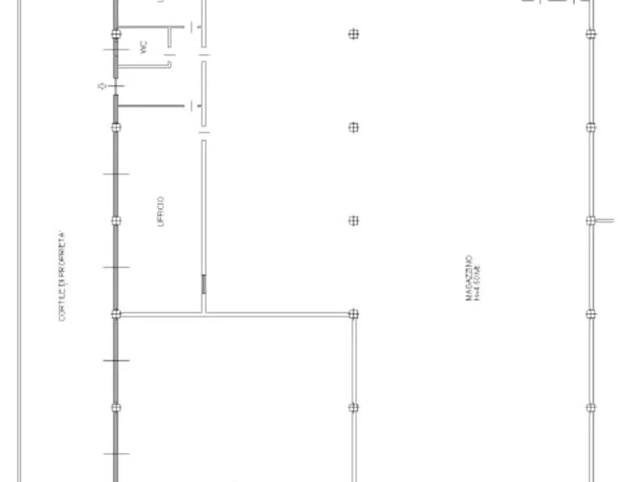 Capannone in Via Vildebrando Pizzetti 13, Trezzano Sul Naviglio, {3} - Planimetria 1