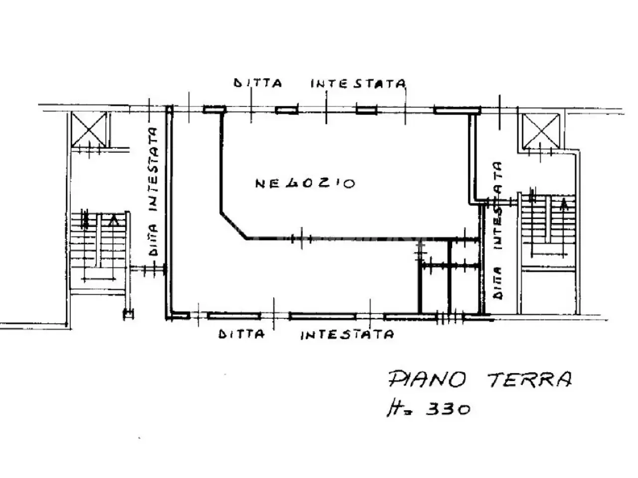 Negozio in Via Pietro Nenni 1, Nova Milanese, {3} - Planimetria 1