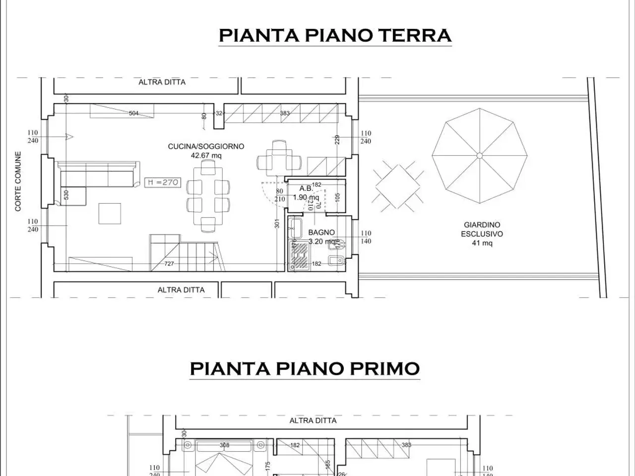 Villa a schiera in vendita, Corso della Repubblica 30, Rivanazzano Terme - Planimetria 1