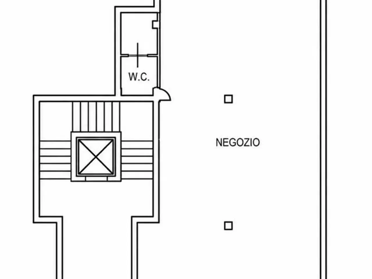 Ufficio in Via Gramsci, Capriate San Gervasio, {3} - Planimetria 1
