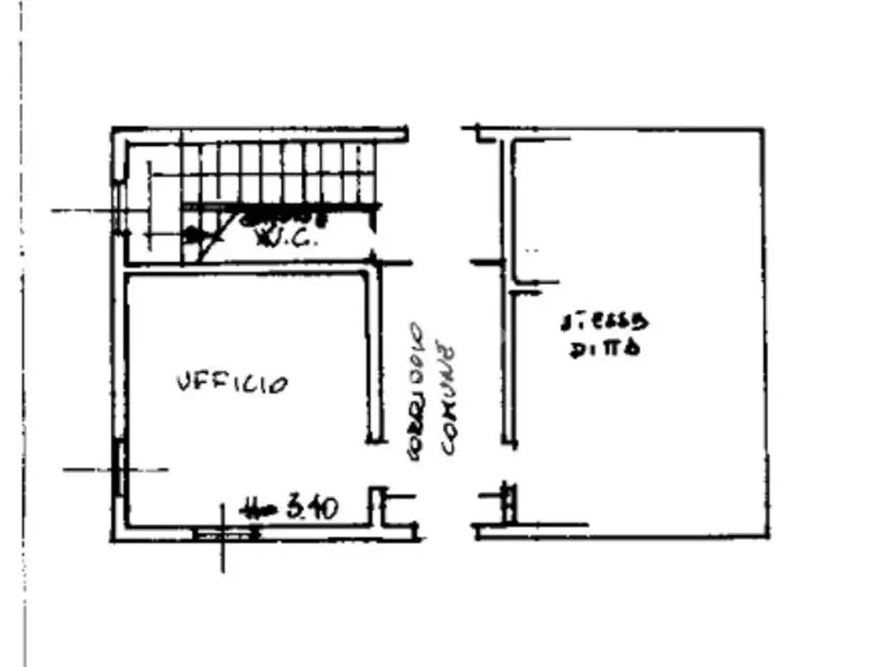 Ufficio in Via Gramsci, Sorbolo Mezzani, {3} - Planimetria 1