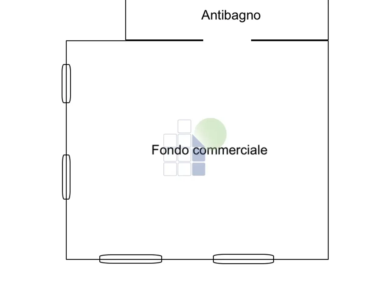 Palazzina commerciale in Via Mentana 200, Livorno, {3} - Planimetria 1