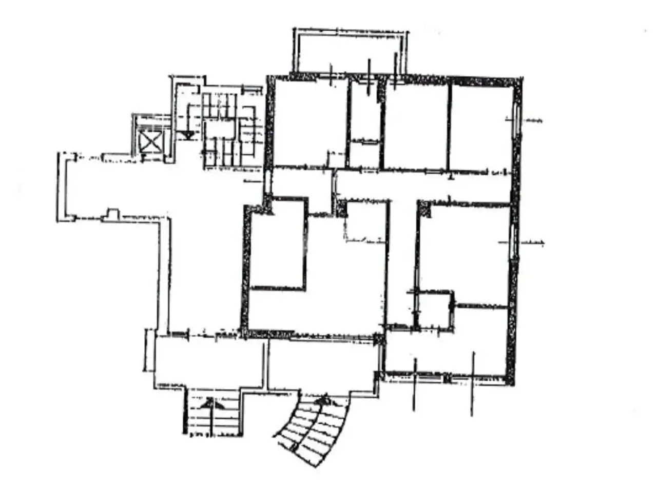Ufficio in Via S. Francesco 7, Cornate D'Adda, {3} - Planimetria 1