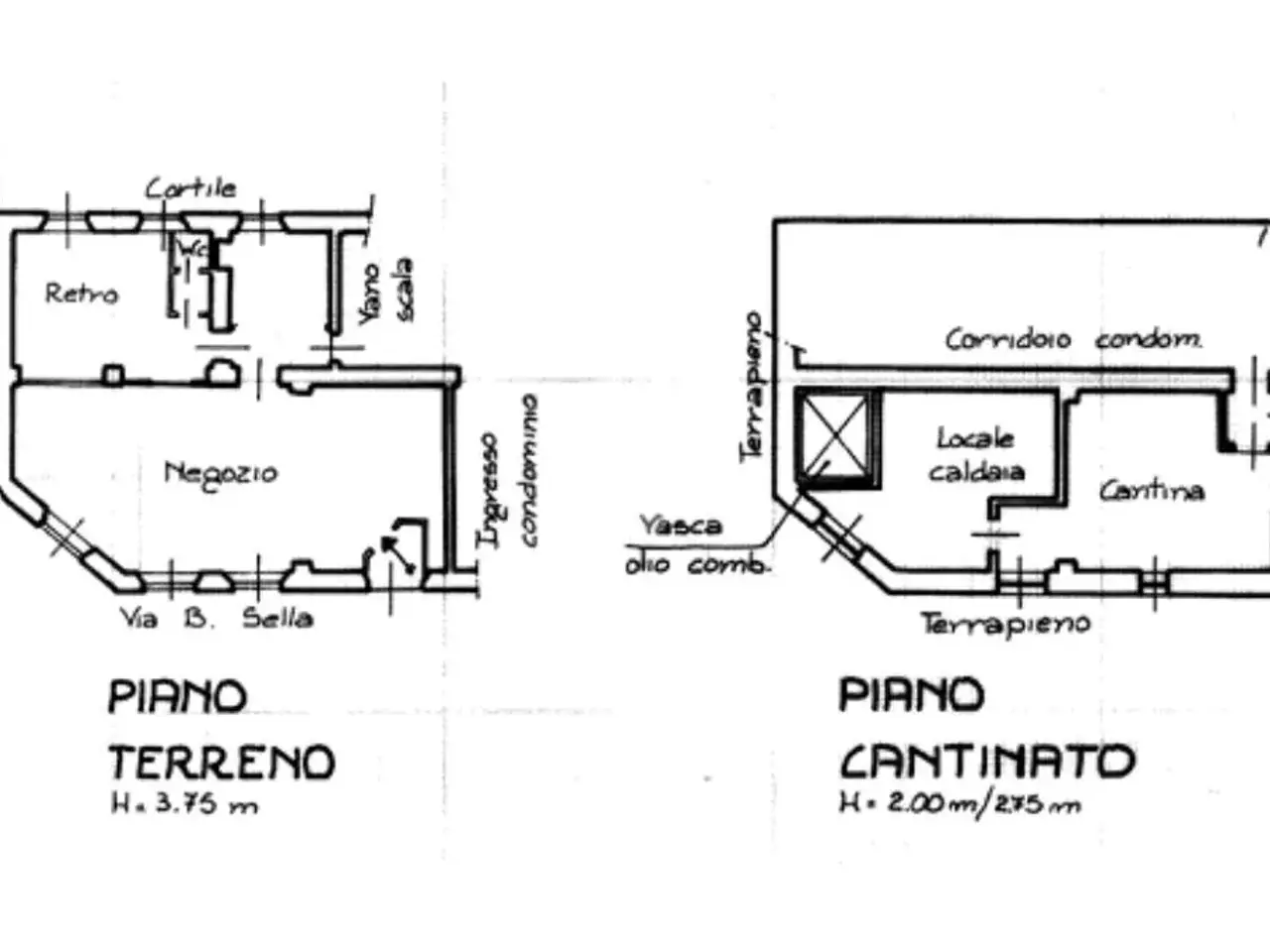 Negozio in Via B. Sella 9, Valdilana, {3} - Planimetria 1